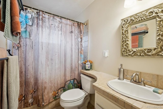 11094 Thomas Dr, Conifer, CO 80433 - bathroom featuring vanity and a shower with curtain