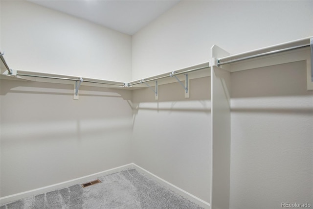 3443 N Gold Bug Ct, Aurora, CO 80019 - walk in closet with carpet and visible vents