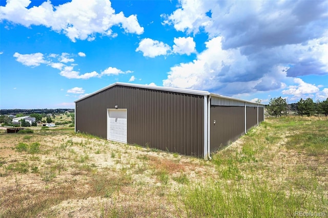 view of outbuilding with an outdoor structure