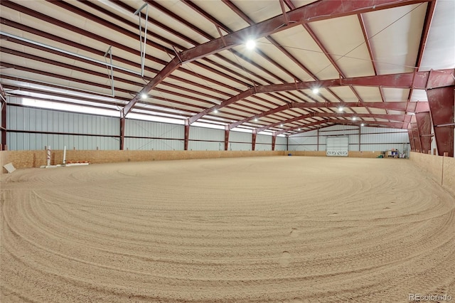 view of stable