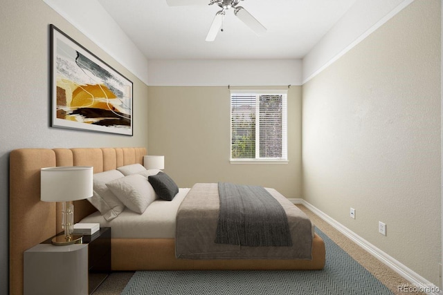 7472 Iridium Way, Castle Rock, CO 80108 - bedroom with carpet flooring and a ceiling fan