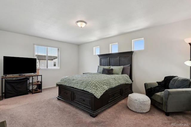 5121 N Yampa St, Denver, CO 80249 - bedroom with multiple windows, light carpet, and baseboards