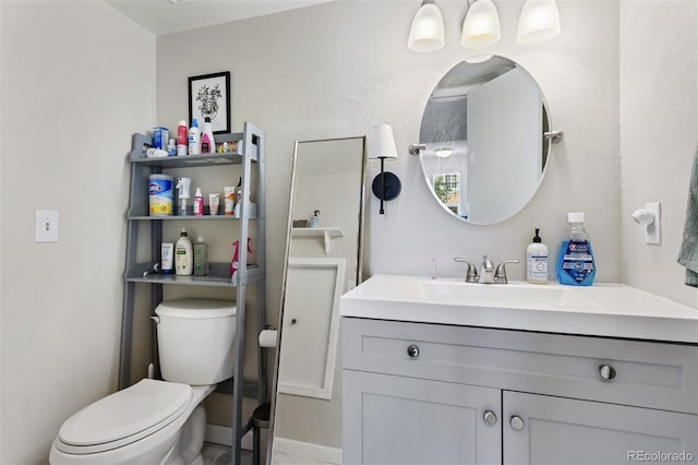 8452 Everett Way Unit C, Arvada, CO 80005 - bathroom with vanity and toilet