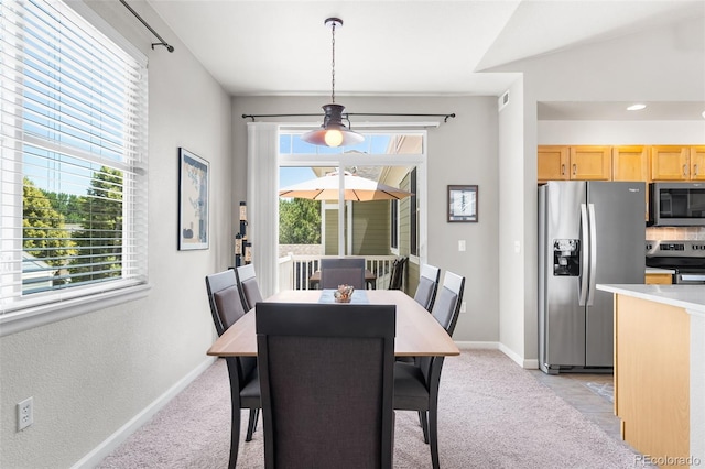 4501 Nelson Rd Unit 2201, Longmont, CO 80503 - dining room featuring light colored carpet
