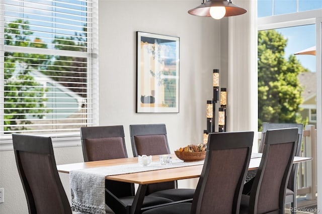 4501 Nelson Rd Unit 2201, Longmont, CO 80503 - dining room with plenty of natural light and a ceiling fan