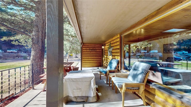 7 Rock Canyon Rd, Drake, CO 80515 - view of patio / terrace