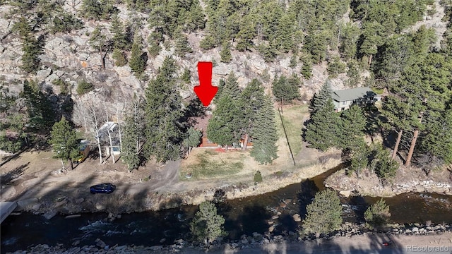 7 Rock Canyon Rd, Drake, CO 80515 - drone / aerial view