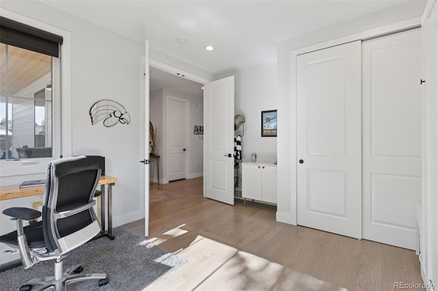 3478 Chase St, Wheat Ridge, CO 80212 - office space with light wood-style flooring and recessed lighting