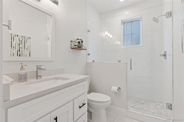 3478 Chase St, Wheat Ridge, CO 80212 - bathroom with vanity and a stall shower