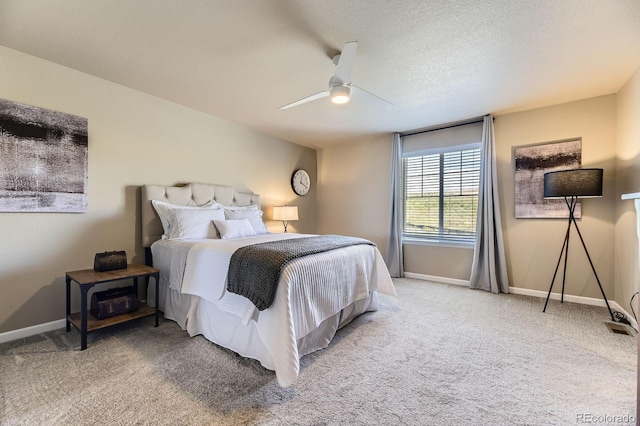 12851 Billingsley Trl, Parker, CO 80134 - carpeted bedroom with baseboards and a ceiling fan