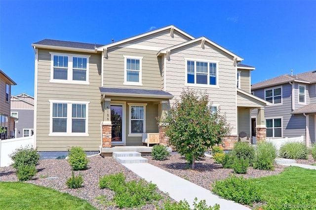 5156 Bittercress Rd, Brighton, CO 80640 - view of front of property featuring stone siding