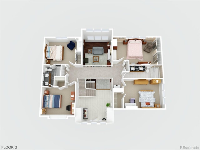 7330 Routt St, Arvada, CO 80005 - view of home floor plan