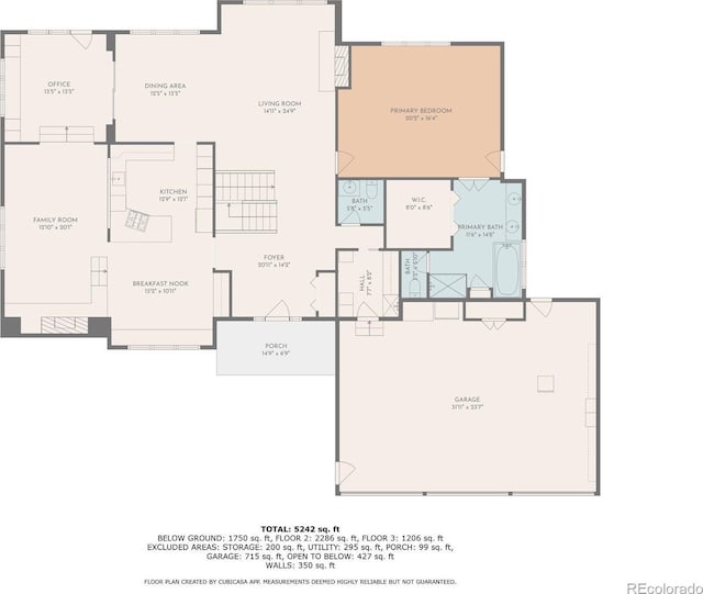 7330 Routt St, Arvada, CO 80005 - view of home floor plan