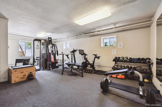 85 N Grant St Unit 28, Denver, CO 80203 - workout area featuring a textured ceiling