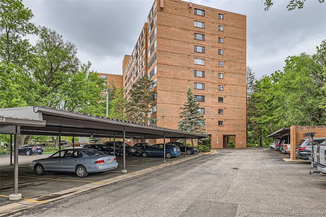 1850 Folsom St Unit 402, Boulder, CO 80302 - view of building exterior with covered parking