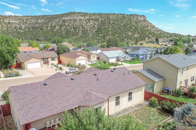 1508 Atchison Ave, Trinidad, CO 81082 - aerial view of residential area with a mountain backdrop