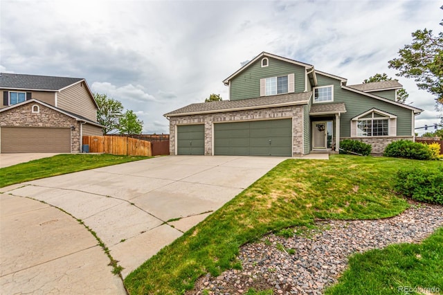 21396 E Prentice Ln, Centennial, CO 80015 - traditional-style home featuring driveway, an attached garage, brick siding, and roof with shingles
