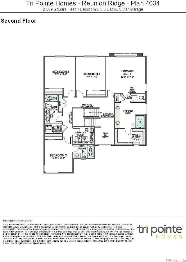 13398 E 99th Pl, Commerce City, CO 80022 - floor plan / room layout