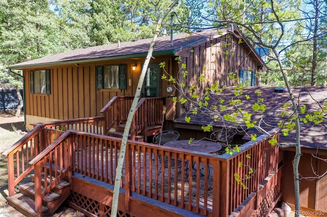 1321 W Midland Ave, Woodland Park, CO 80863 - view of deck