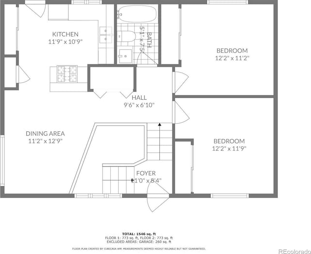 1321 W Midland Ave, Woodland Park, CO 80863 - room layout