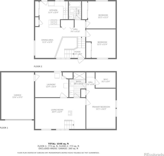 1321 W Midland Ave, Woodland Park, CO 80863 - home floor plan