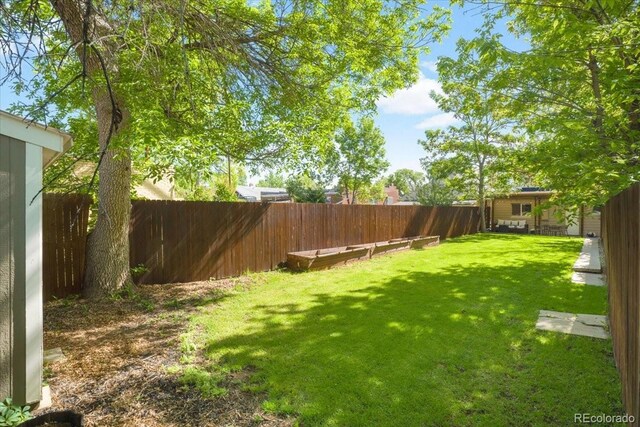 3929 Shoshone St, Denver, CO 80211 - view of yard