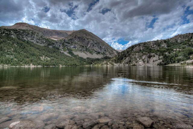 136 W Buckskin Rd, Alma, CO 80420 - property view of water with a mountain view
