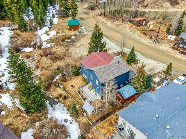136 W Buckskin Rd, Alma, CO 80420 - aerial view