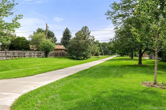 exterior space featuring a lawn