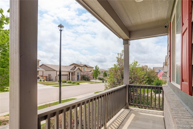 9643 Birch Ln, Thornton, CO 80229 - covered porch with a residential view