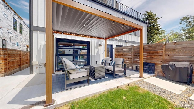 2147 S Sherman St, Denver, CO 80210 - view of patio featuring grilling area