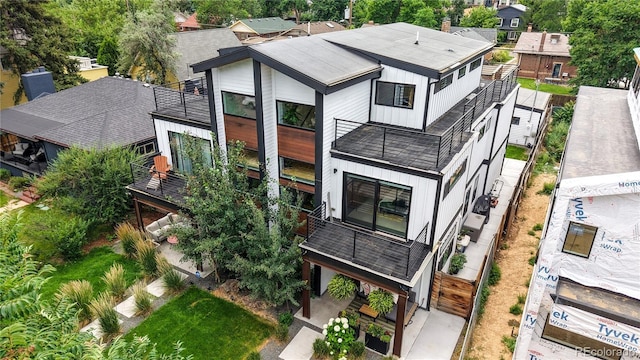 2147 S Sherman St, Denver, CO 80210 - drone / aerial view