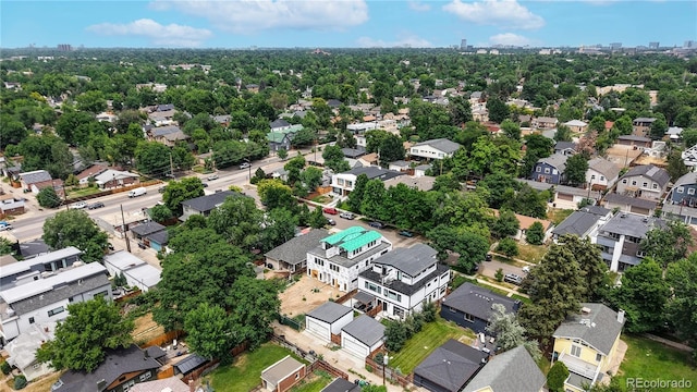 2147 S Sherman St, Denver, CO 80210 - aerial perspective of suburban area