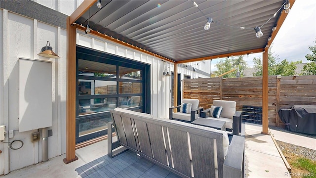 2147 S Sherman St, Denver, CO 80210 - view of patio with area for grilling