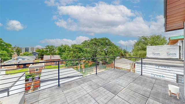 2147 S Sherman St, Denver, CO 80210 - view of wooden deck
