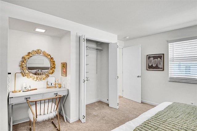 4781 S Grant St, Englewood, CO 80113 - bedroom featuring light carpet, baseboards, and a closet