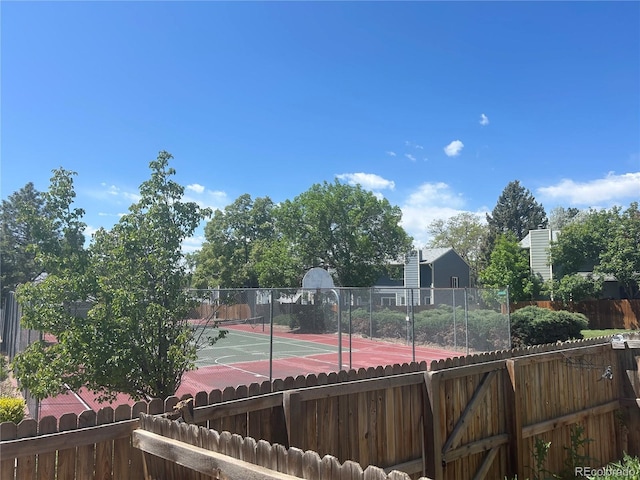 8771 Carr Loop, Arvada, CO 80005 - view of tennis court featuring community basketball court