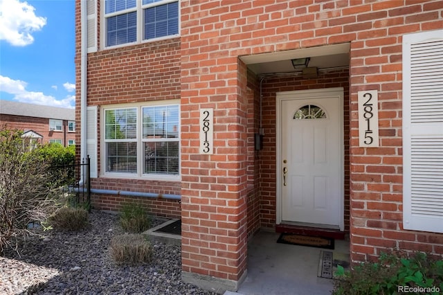 2813 Jasmine St, Denver, CO 80207 - entrance to property with brick siding