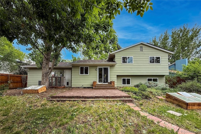 117 Sandler Dr, Lafayette, CO 80026 - back of house with a patio area