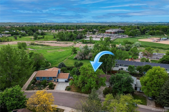 117 Sandler Dr, Lafayette, CO 80026 - aerial view of a tree filled landscape
