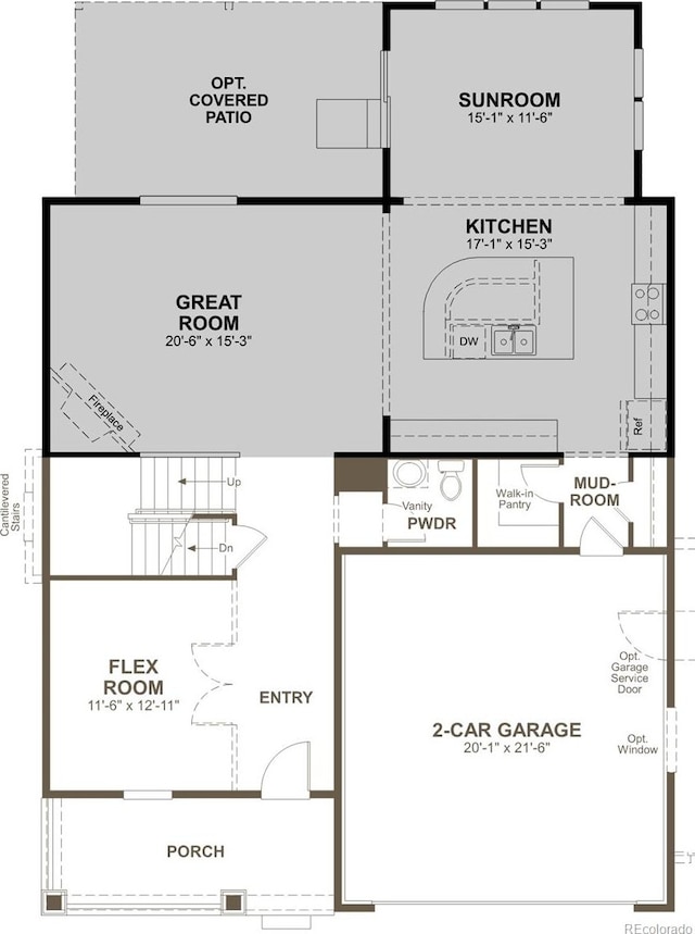 11096 Endeavor Dr, Parker, CO 80134 - room layout