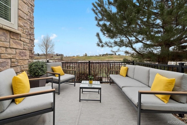 1761 S Buchanan Cir, Aurora, CO 80018 - view of patio with an outdoor living space