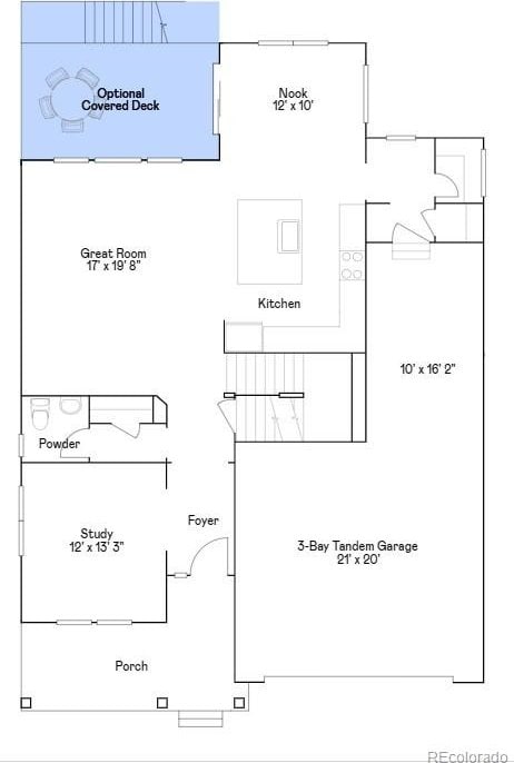 14513 Hudson Way, Thornton, CO 80602 - home floor plan