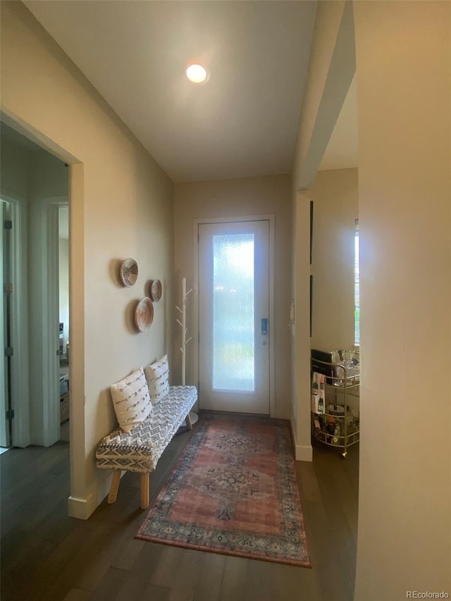 19 S 45th Ave, Brighton, CO 80601 - entryway featuring baseboards and wood finished floors