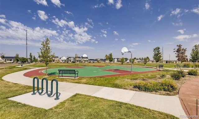 19 S 45th Ave, Brighton, CO 80601 - view of property's community with a lawn and community basketball court