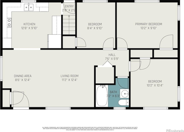 3715 Manchester St, Colorado Springs, CO 80907 - floor plan / room layout