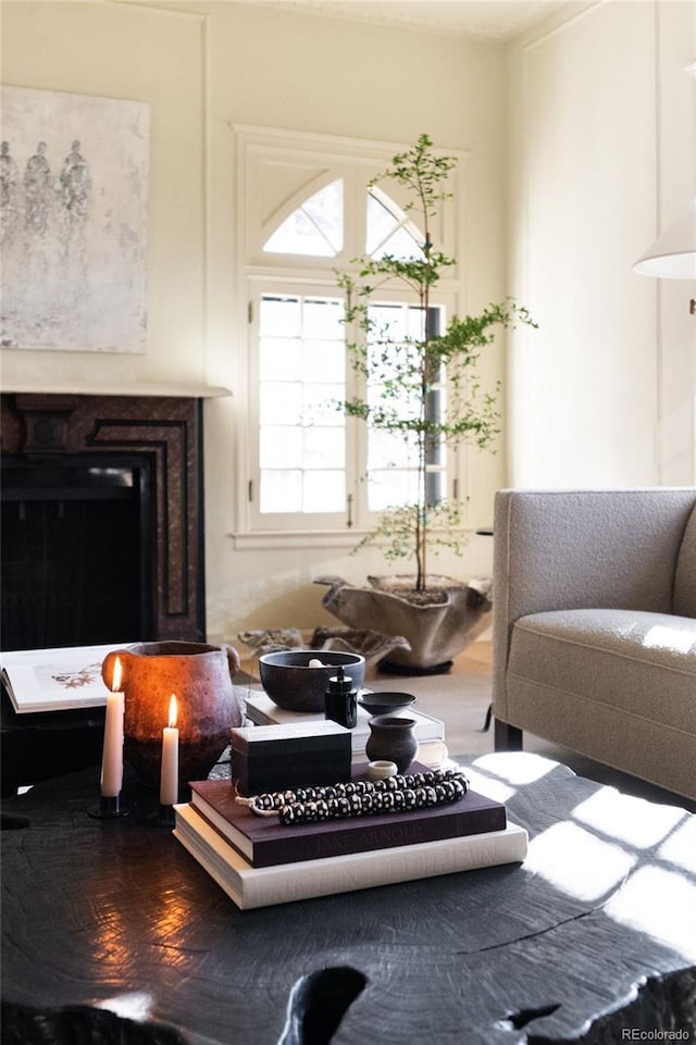 view of sitting room