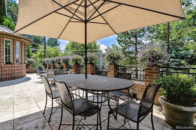 view of patio / terrace