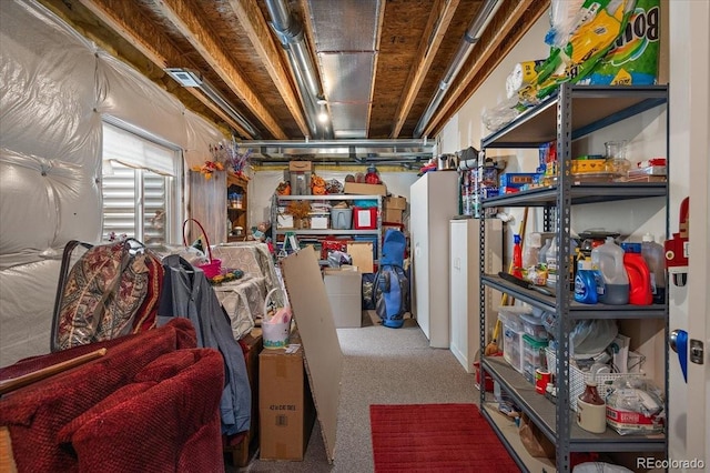 1176 E Purcell Ln, Pueblo, CO 81007 - basement featuring carpet floors