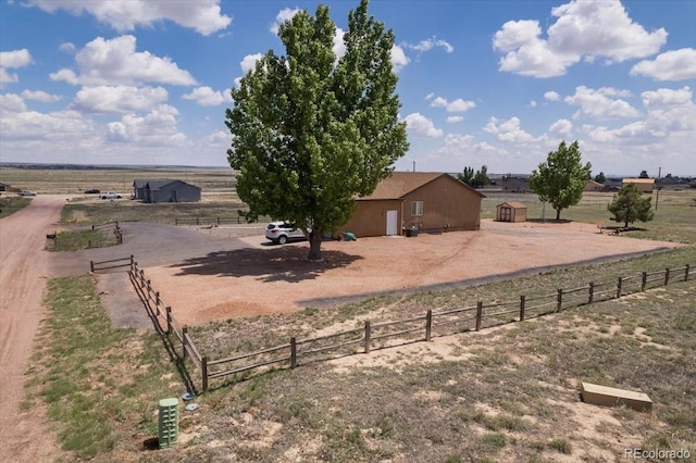1176 E Purcell Ln, Pueblo, CO 81007 - view of yard with a view of rural / pastoral area